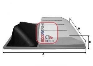 Фільтр повітряний SOFIMA S 6303 A