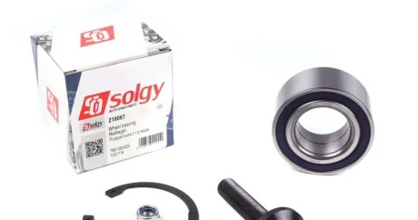 Підшипник маточини (ремкомплект) SOLGY 216067