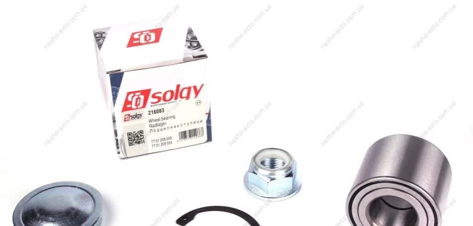 Підшипник маточини (ремкомплект) SOLGY 216083 (фото 1)