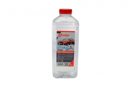 Дистильована вода,TM,2л SOLGY 502001