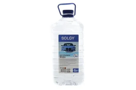 Дистильована вода, ТМ, 5л SOLGY 502002