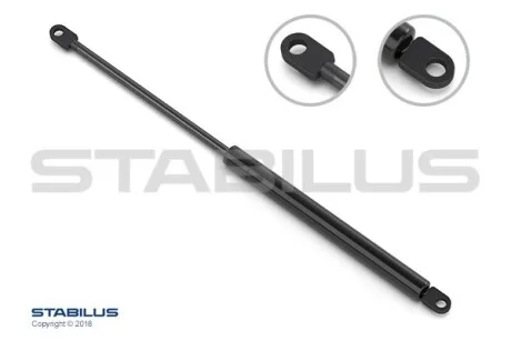 Амортизатор (упор газовий) кришки багажника F=350N STABILUS 1464BM