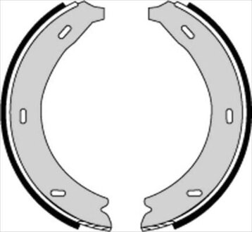 Гальмiвнi колодки барабаннi, к STARLINE BC07320