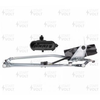 Склоочисник 2170-72 у зборі (трапеція+мотор) StartVOLT СтартВОЛЬТ VWA01070
