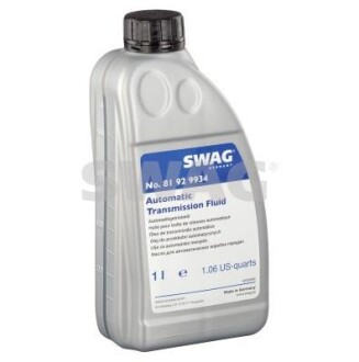 Рідина для гідравлічних передач ATF 1L SWAG 81929934