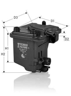 Фільтр паливний Citroen/Ford/Peugeot/Fiat 1.6HDI/1 TECNECO GS99471P