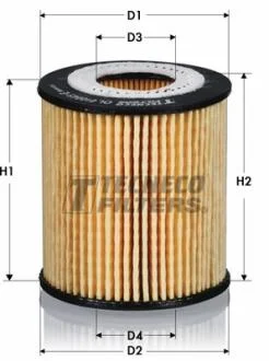Фільтр масляний Mazda 3/6 2.3 02- TECNECO OL0234E