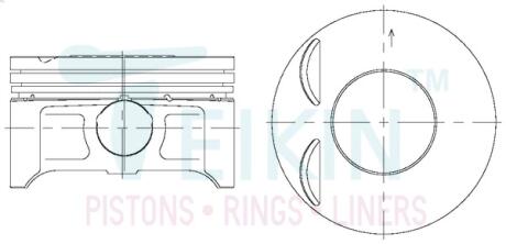 Автозапчастина TEIKIN 43692-050