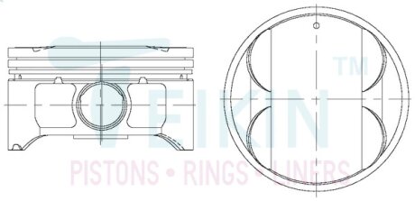 Поршень TEIKIN 44331050