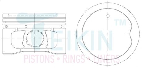 Поршень TEIKIN 46312050
