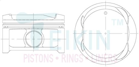 Поршень TEIKIN 46379050