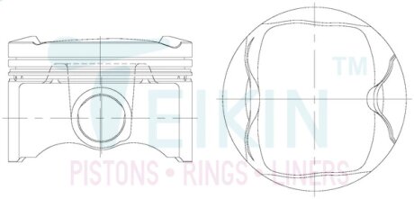 Поршень TEIKIN 46382STD