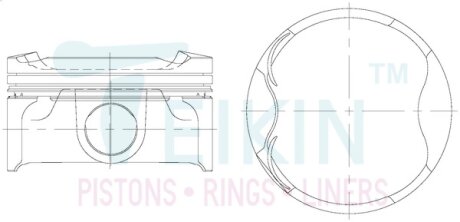 Поршень TEIKIN 46697050