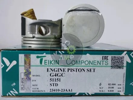 Поршень ДВС STD-B (4шт.+пальцы) Hyundai 2.0 (G4GC) Elantra (06-), Tucson (06-) 2,0 TEIKIN 51151-STD