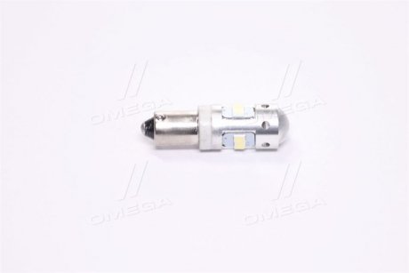 Лампа LED габарит, панель приладiв, 24V T4W (BA9S) 8SMD CANBUS WHITE <> TEMPEST Tmp-L11158CHW