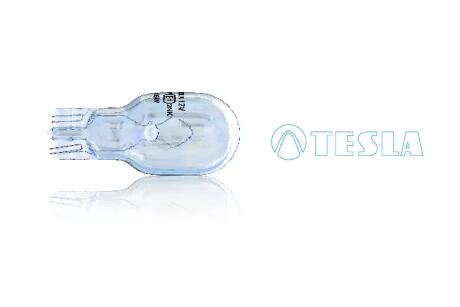 Лампа W16W 12В 16Вт W2.1x9.5d, безцокольная TESLA B66101
