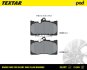 Колодки барабанного гальма TEXTAR 2032501SC (фото 1)