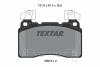 Комплект гальмівних колодок TEXTAR 2591503 (фото 2)