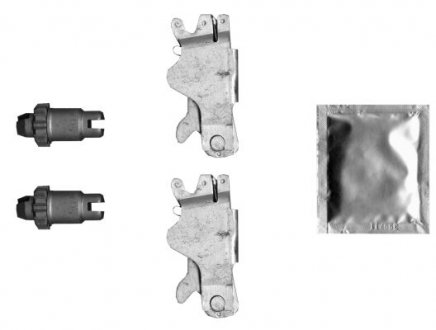 Комплект пружин гальмівних колодок TEXTAR 97044200 (фото 1)