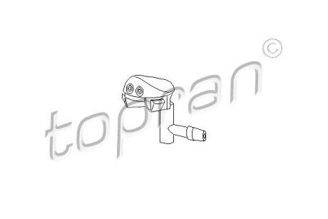 Форсунка склоомивача TOPRAN / HANS PRIES 202408