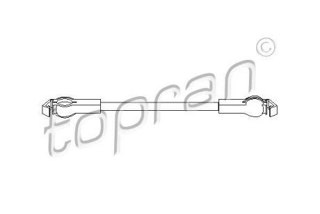 Шток перемикання передач TOPRAN / HANS PRIES 206327 (фото 1)