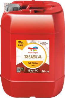 Олива моторна RUBIA OPTIMA 1100 15W-40 20л TOTAL 207892
