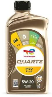 Олива моторна QUARTZ INEO ECOB 5W-20 1л TOTAL 213978