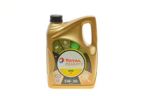 Олива моторна Quartz Ineo ECS 5W30 (5 Liter) TOTAL 216634