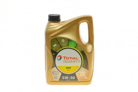 Моторна олива Quartz Ineo ECS 5W-30, 5л TOTAL 216634