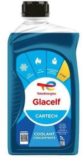 Жидкость охлаждающая Концентрат Glacelf Cartech -74 °C синяя 1 л TOTAL 229956