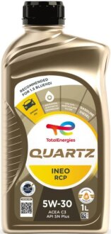 Олива моторна QUARTZ INEO RCP 5W30 1л TOTAL 231130