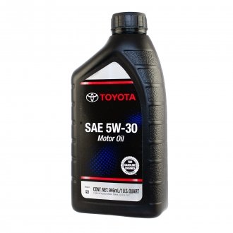 Масло моторное 5W-30 Motor Oil SN 1QT Америка TOYOTA 00279-1QT5W