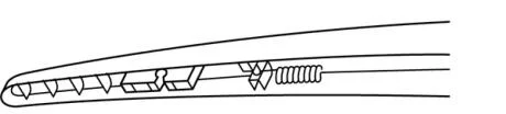 Щетка стеклоочистителя каркасная задняя 180mm (7") ExactFit Rear TRICO Trico EX180