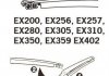 Щетка стеклоочистителя каркасная задняя 200mm (8") ExactFit Rear Trico EX200 (фото 3)