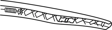 Щетка стеклоочистителя каркасная задняя 250mm (10") ExactFit Rear TRICO Trico EX253