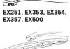 Щетка стеклоочистителя каркасная задняя 350mm (14") ExactFit Rear Trico EX353 (фото 3)