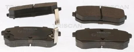 Фото 1 - колодки гальмівні дискові TRISCAN 811018018 Колодки гальмівні дискові TRISCAN 811018018 (фото 1)