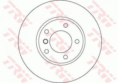 Диск гальмівний TRW DF4055