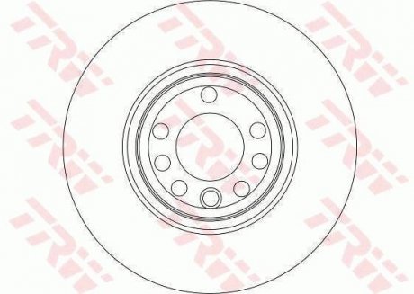 Диск гальмівний TRW DF4265S