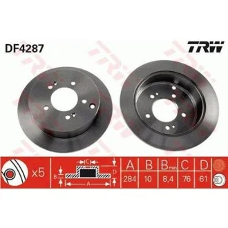 Гальмівний диск TRW DF4287