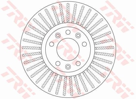 Диск гальмівний TRW DF6419
