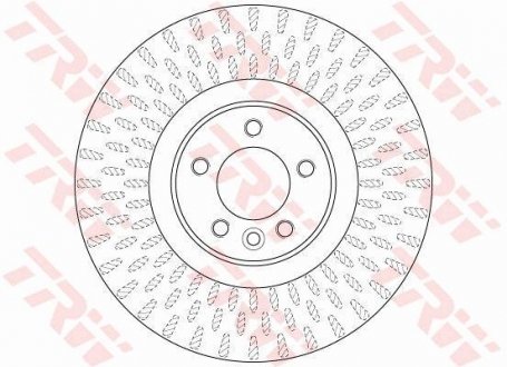 Гальмівний диск TRW DF6508S