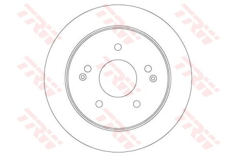 Диск гальмівний TRW DF6879S