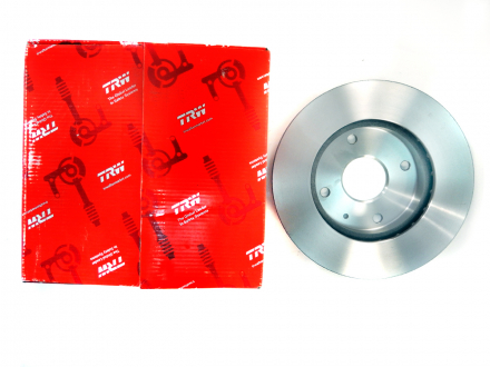 Тормозной диск передний Лачетти TRW DF7218