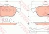 Комплект гальмівних колодок TRW GDB1468 (фото 1)