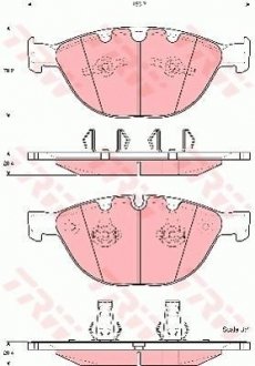 Колодки TRW GDB1558