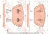 Комплект гальмівних колодок до дискових гальм TRW GDB1884 (фото 1)