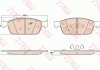 Комплект гальмівних колодок - дискові TRW GDB2009 (фото 1)