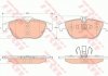 Комплект гальмівних колодок - дискові TRW GDB2051 (фото 1)