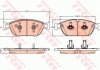 Комплект гальмівних колодок з 4 шт. дисків TRW GDB2113 (фото 1)